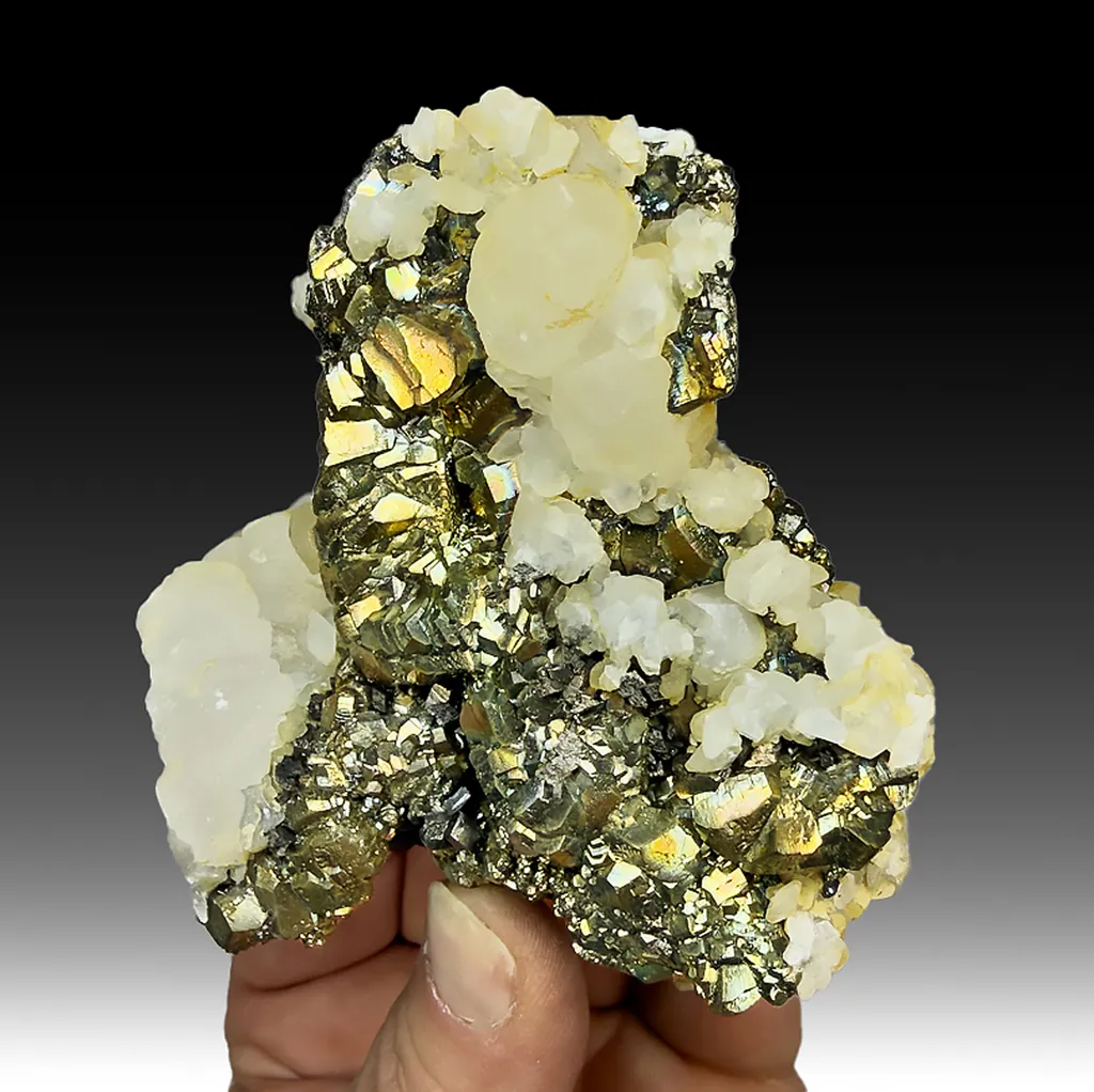 Calcite with Pyrite image