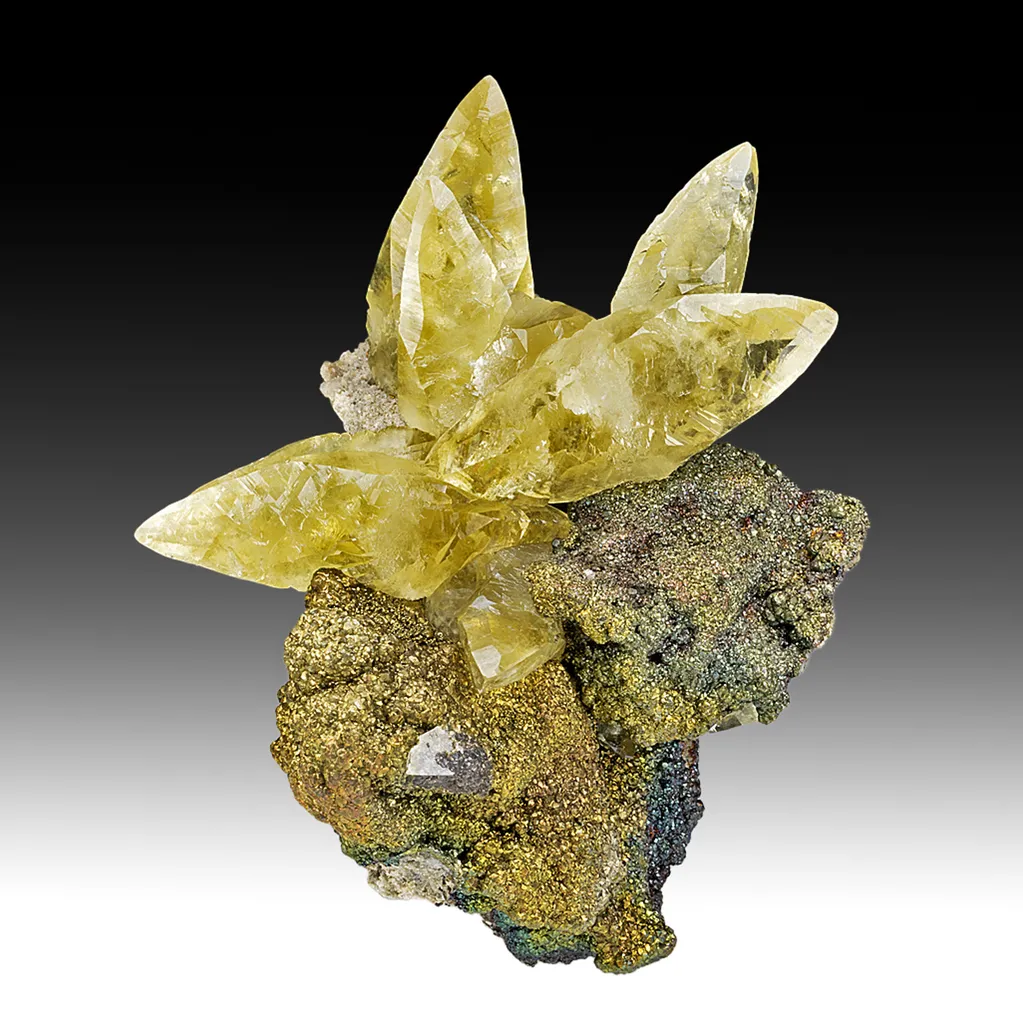 Calcite with Pyrite image