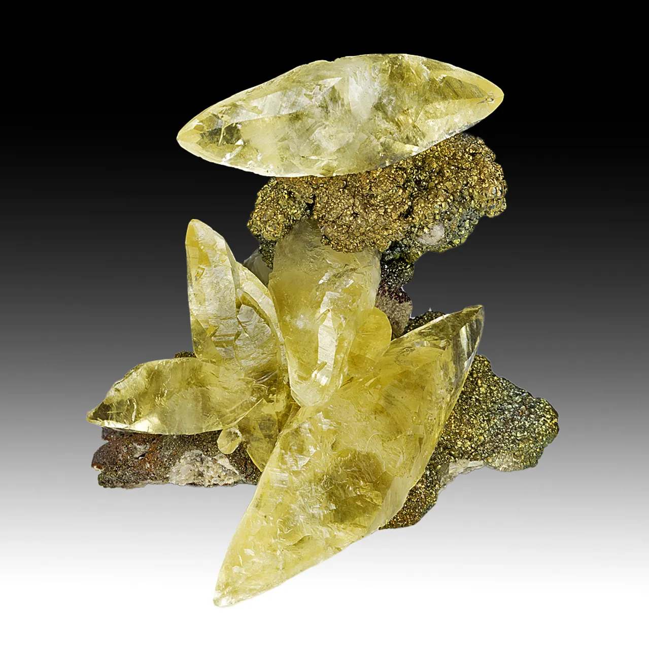 Calcite with Pyrite - image 1