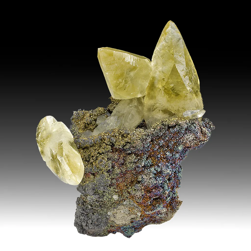 Calcite with Pyrite image