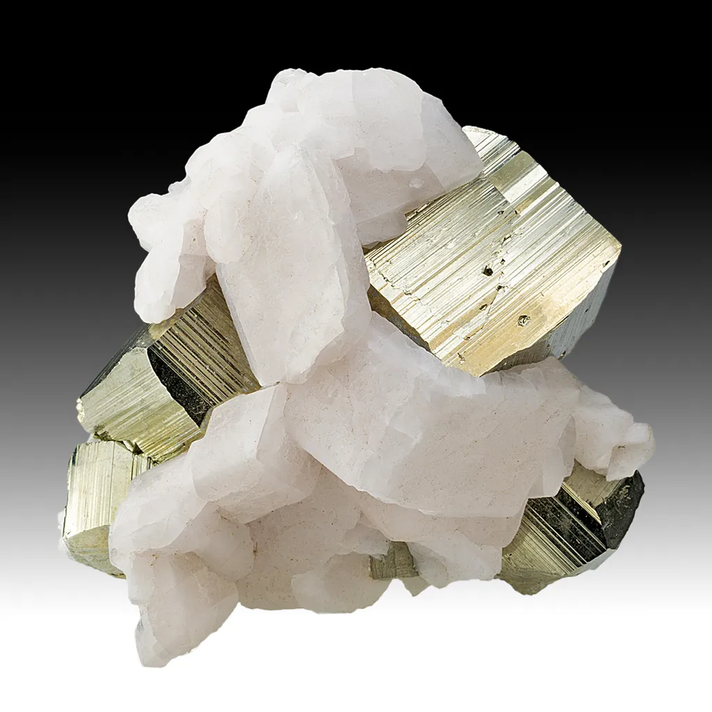 Calcite with Pyrite image