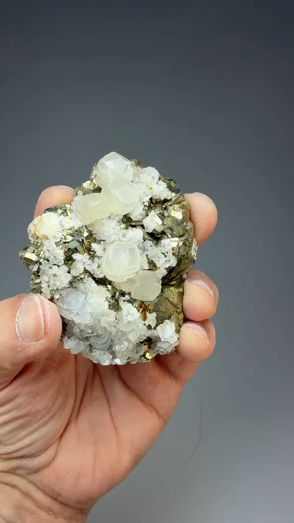 Calcite with Pyrite image
