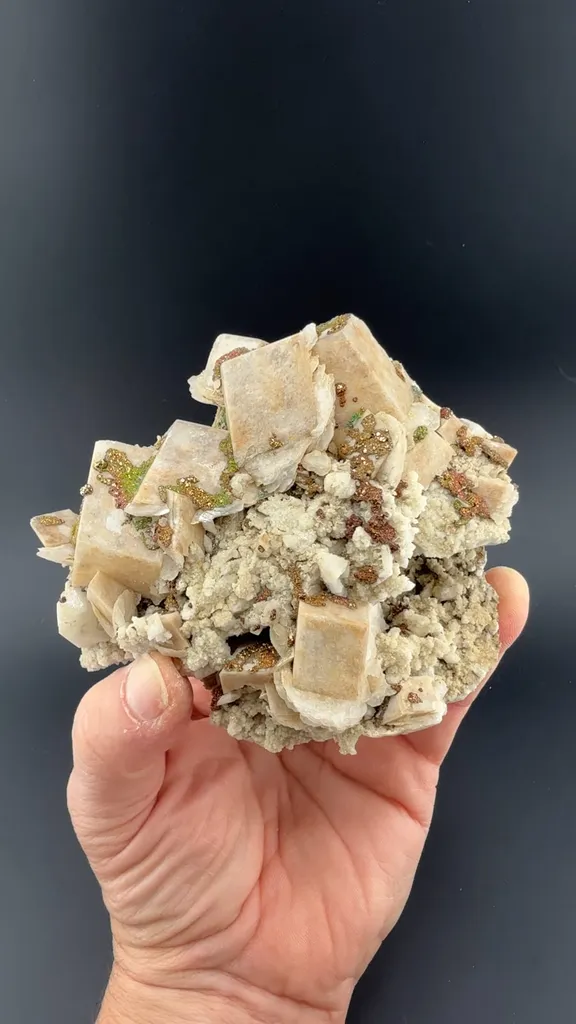 Calcite with Pyrite image