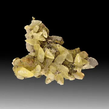 Calcite with Pyrite