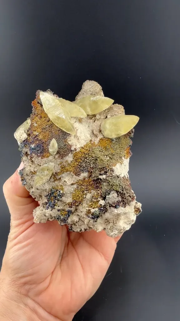 Calcite with Pyrite image