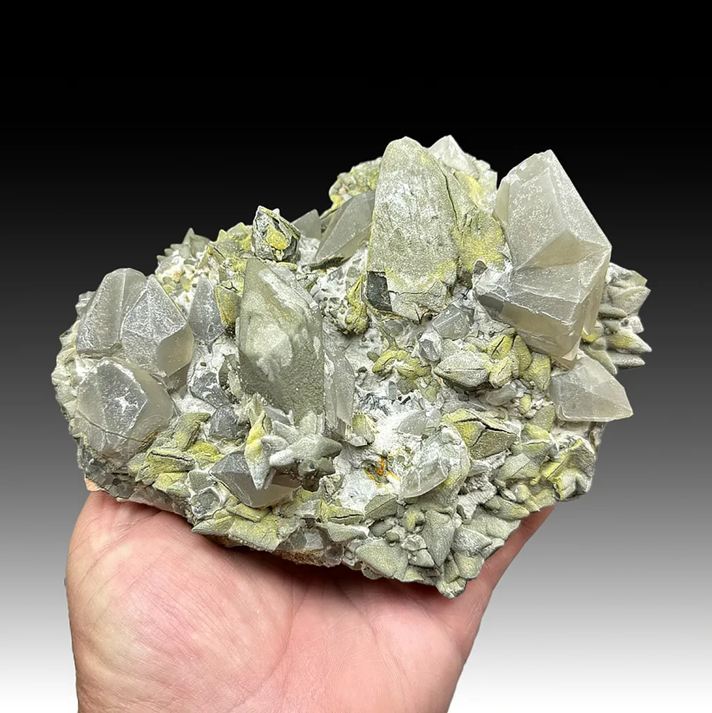 Calcite with Pyrite, Celestine image