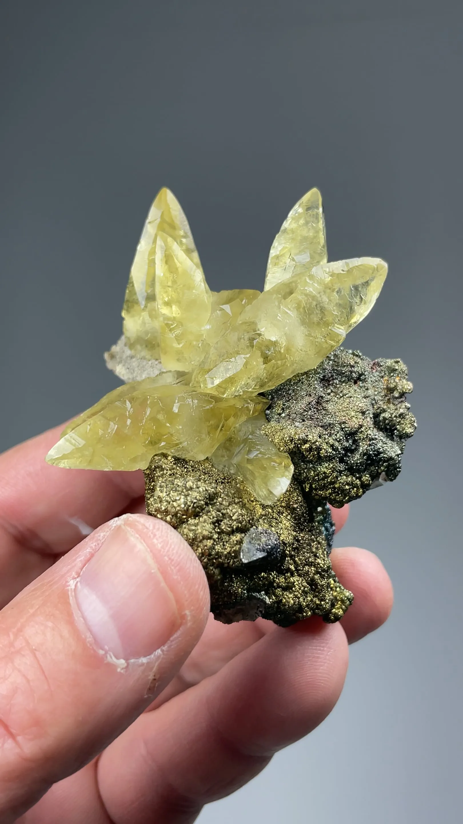 Calcite with Pyrite - image 2