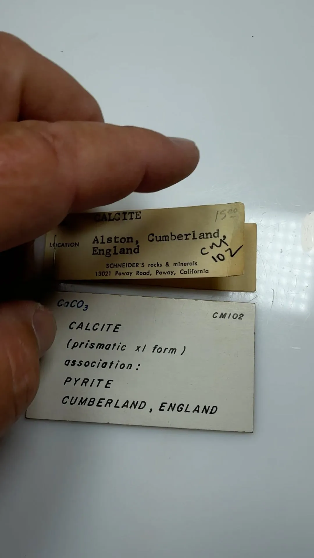 Calcite with Pyrite (ex John Ruskin) - image 2