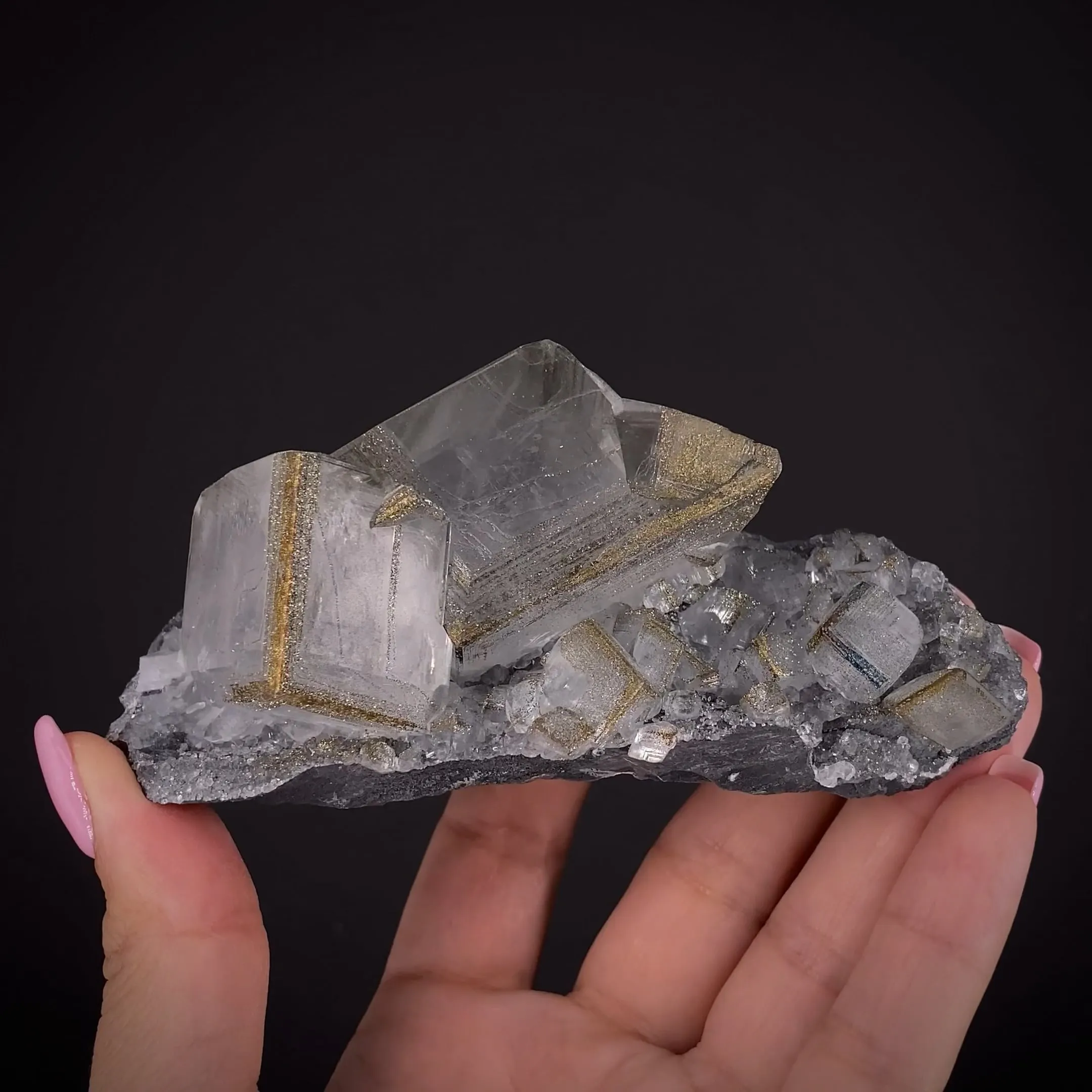 Calcite with Pyrite - image 1