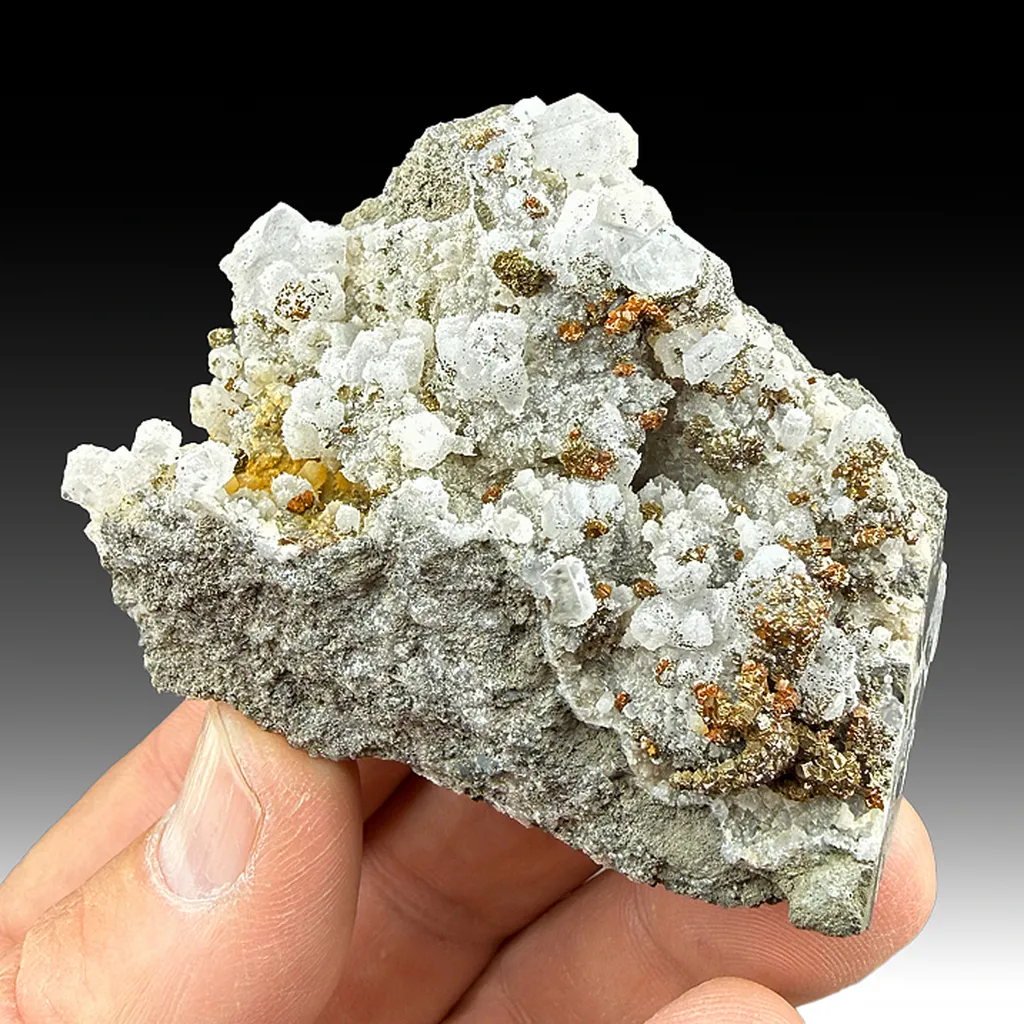 Calcite with Pyrite image