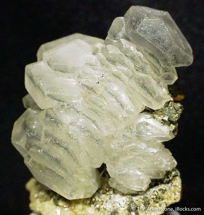 Calcite With Pyrite on Dolomite image