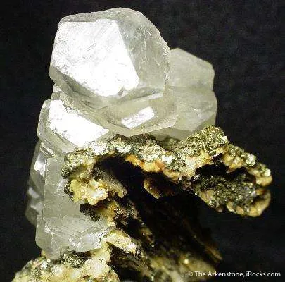 Calcite With Pyrite on Dolomite - image 3