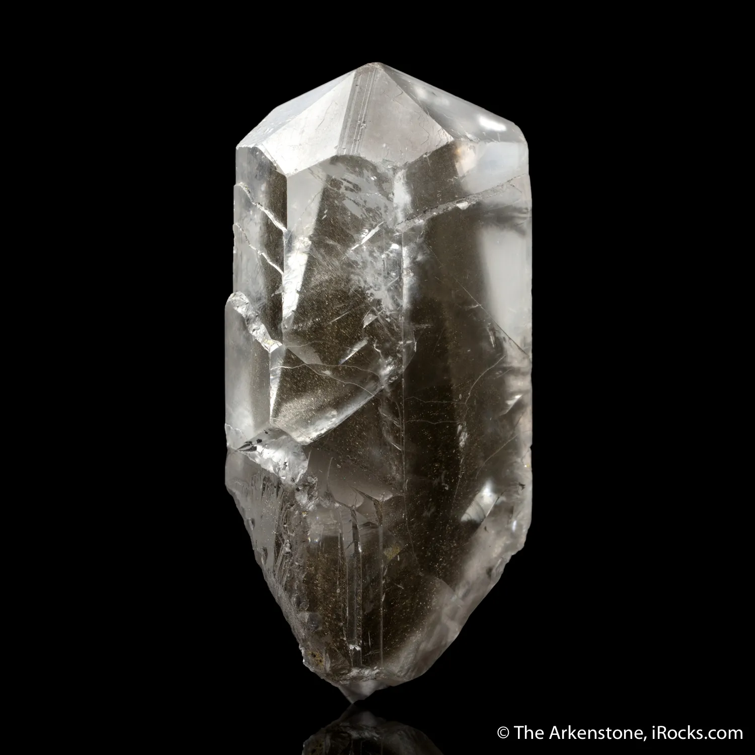 Calcite with Pyrite phantom inclusions - image 1
