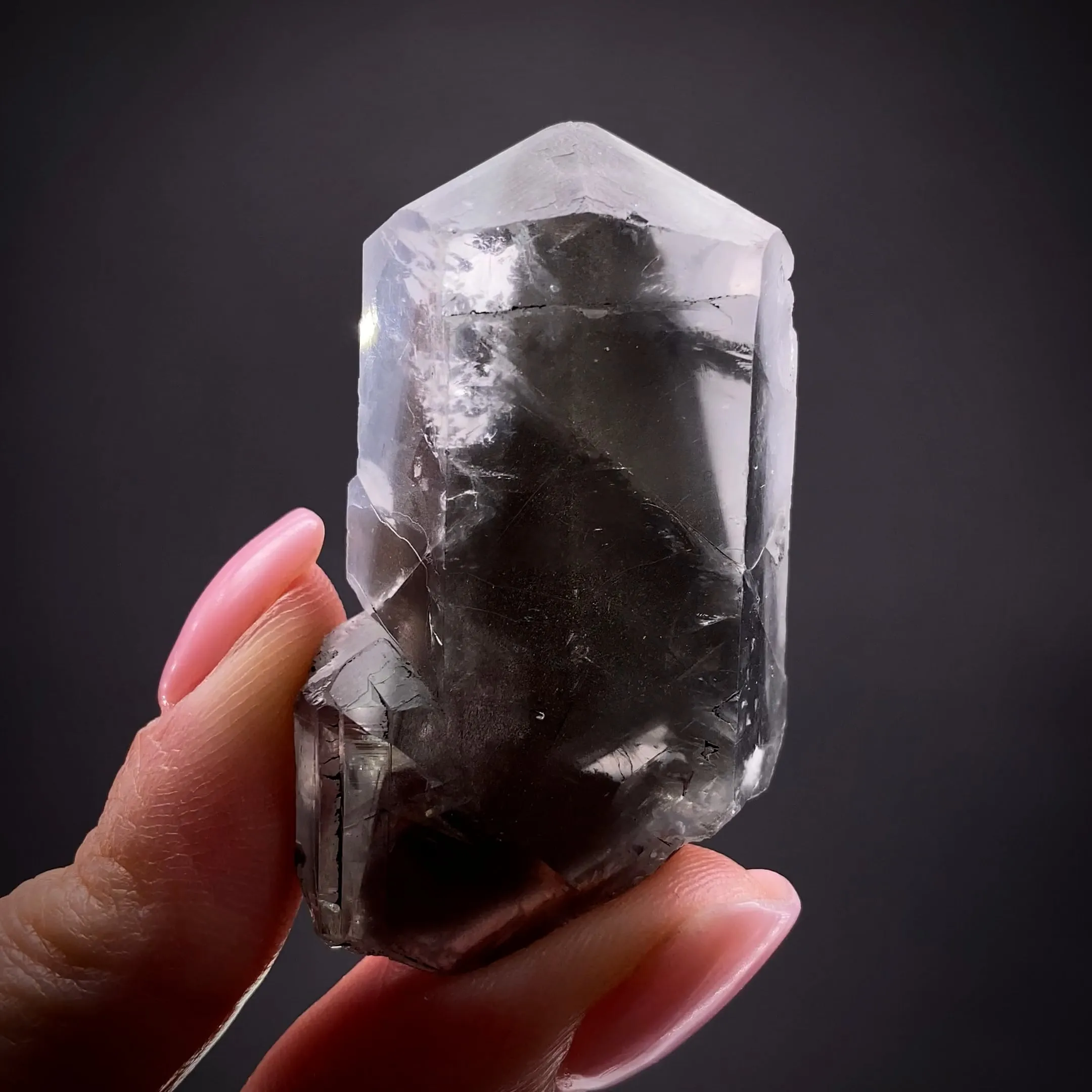 Calcite with Pyrite phantom inclusions - image 2