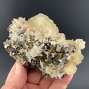 Calcite with Pyrite, Quartz, Chalcopyrite - image 1