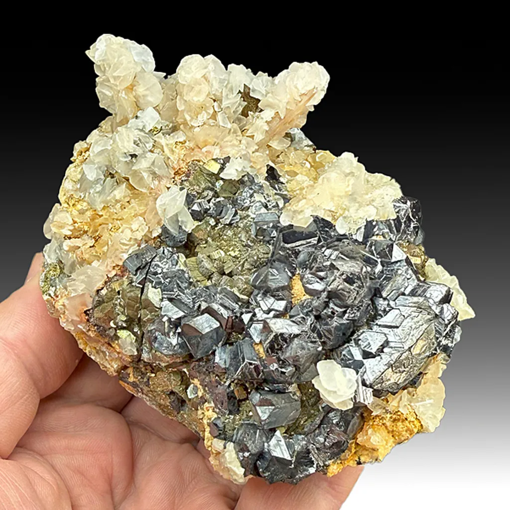 Calcite with Pyrite, Sphalerite image