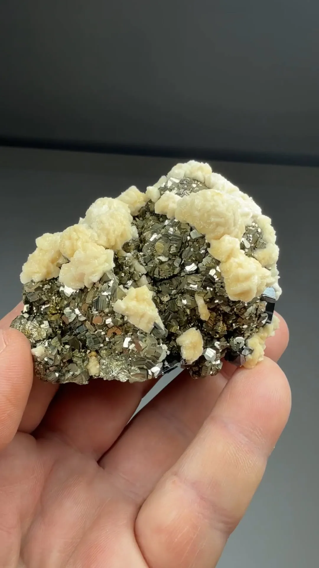 Calcite with Pyrite, Sphalerite - image 2