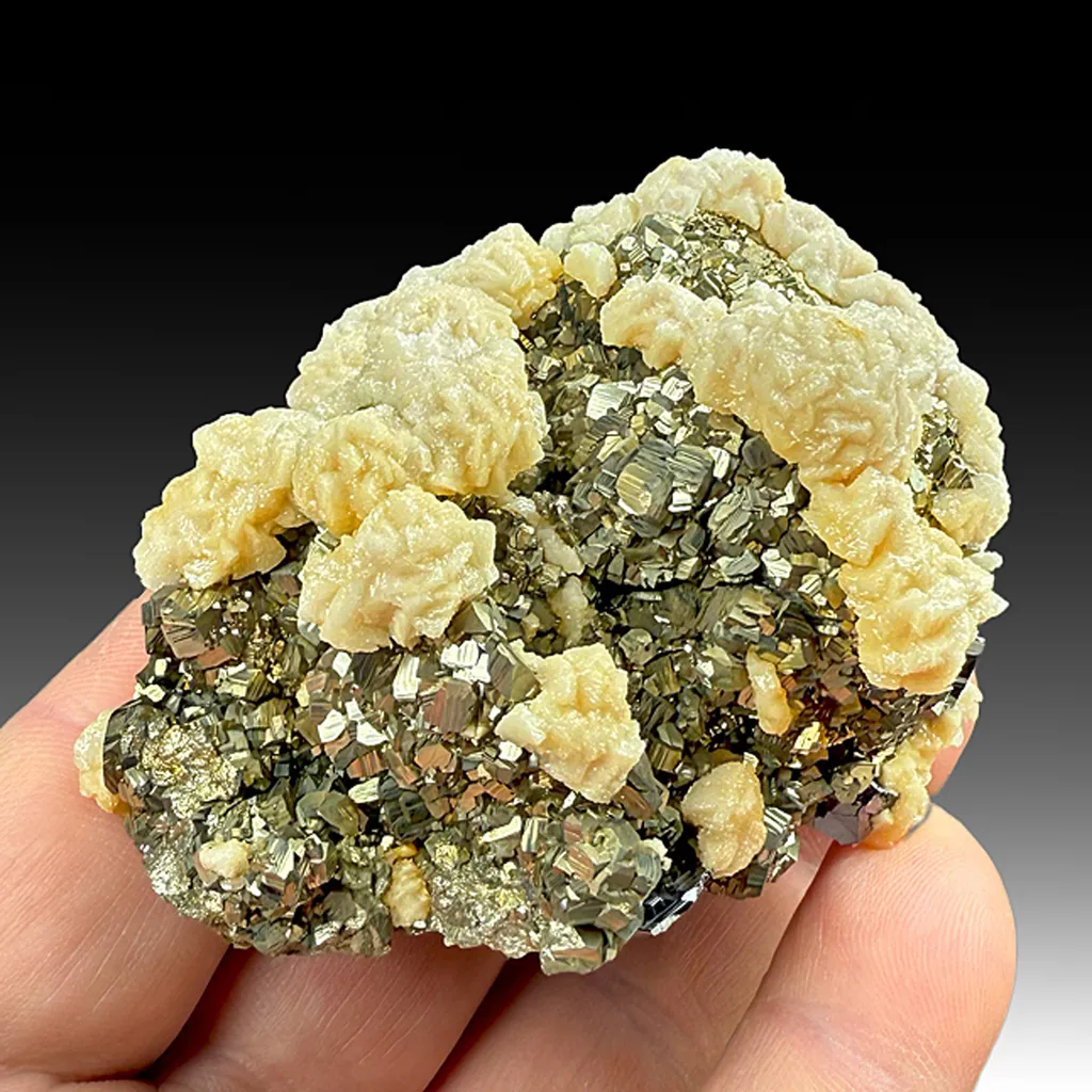 Calcite with Pyrite, Sphalerite image