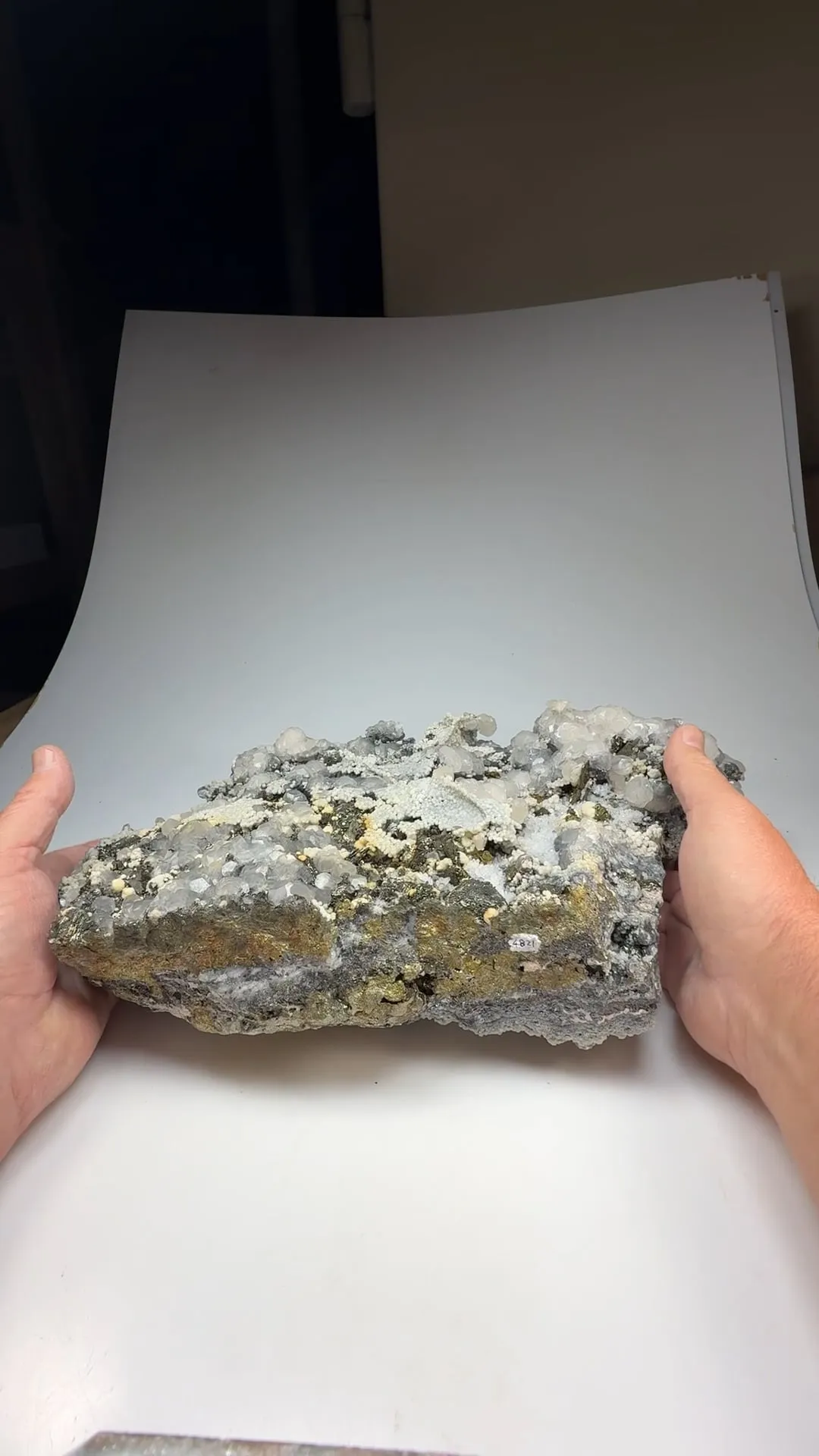 Calcite with Pyrrhotite, Pyrite, Sphalerite - image 2