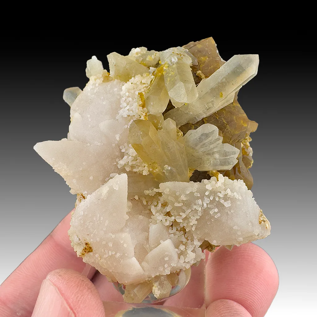 Calcite with Quartz, Andradite - image 1