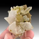 Calcite with Quartz, Andradite - image 1