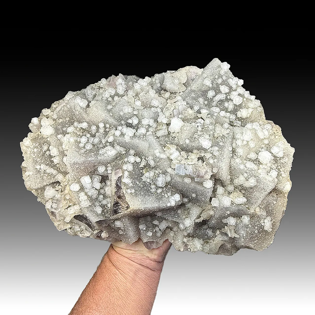 Calcite with Quartz, Fluorite - image 1