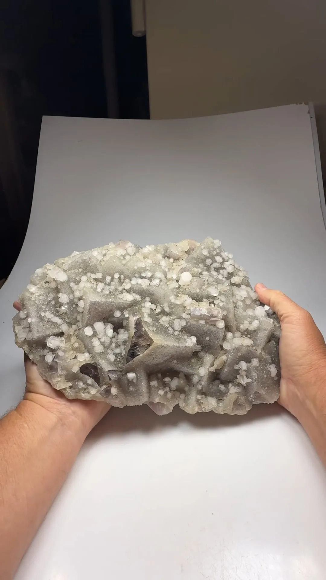 Calcite with Quartz, Fluorite - image 2