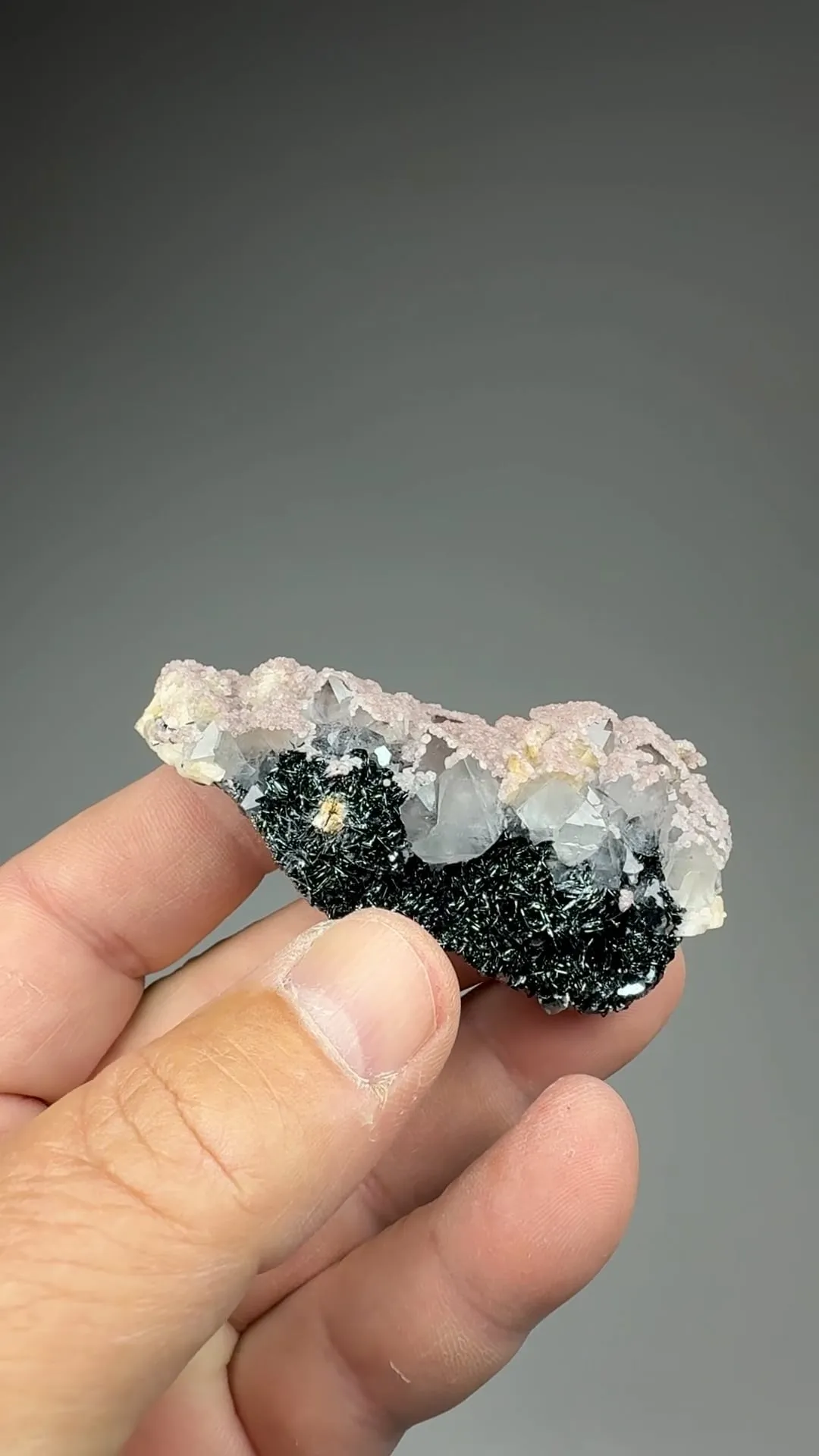 Calcite with Quartz, Hematite - image 2