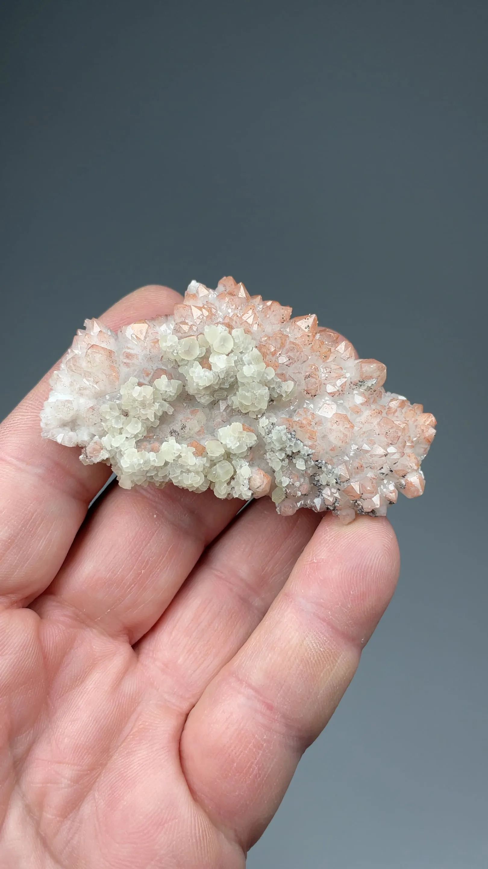 Calcite with Quartz, Hematite - image 2