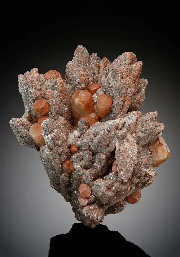 Calcite with Quartz on Calcite image
