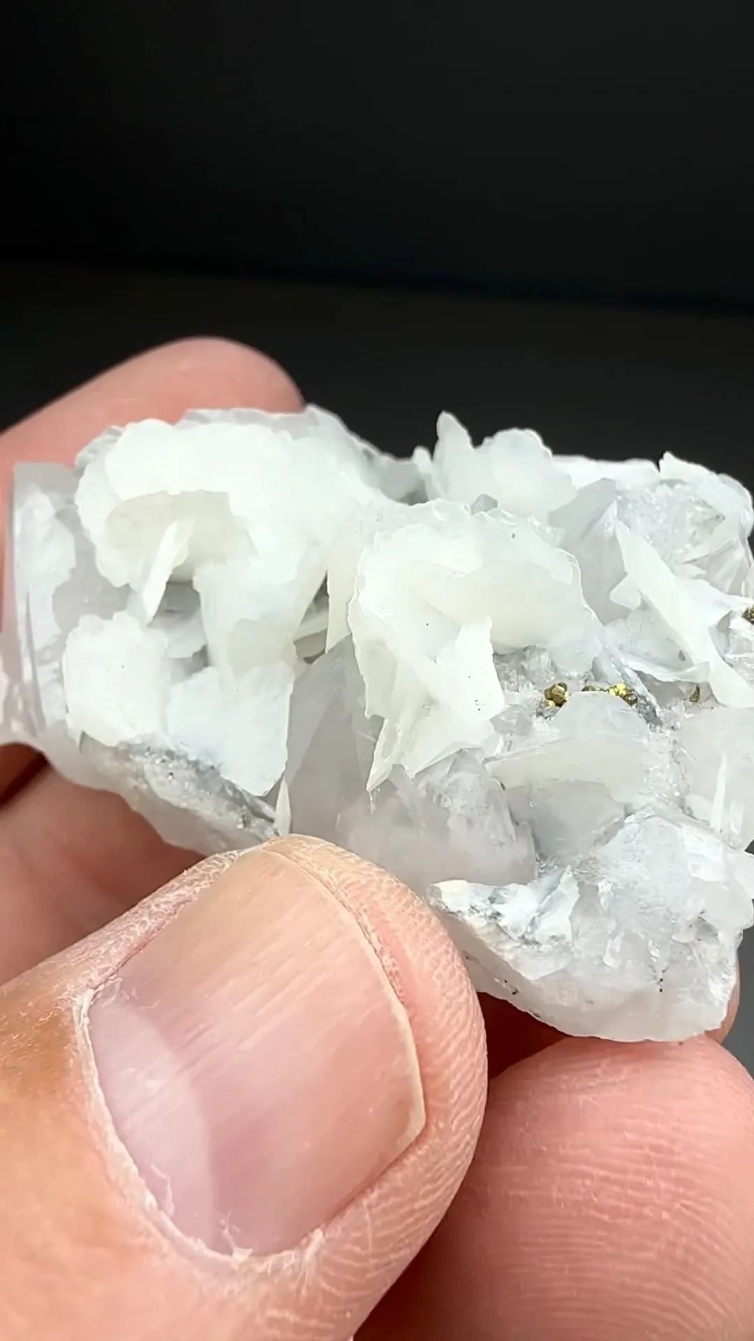 Calcite with Quartz, Pyrite - image 2