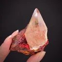 Calcite with Realgar and Picropharmacolite - image 1