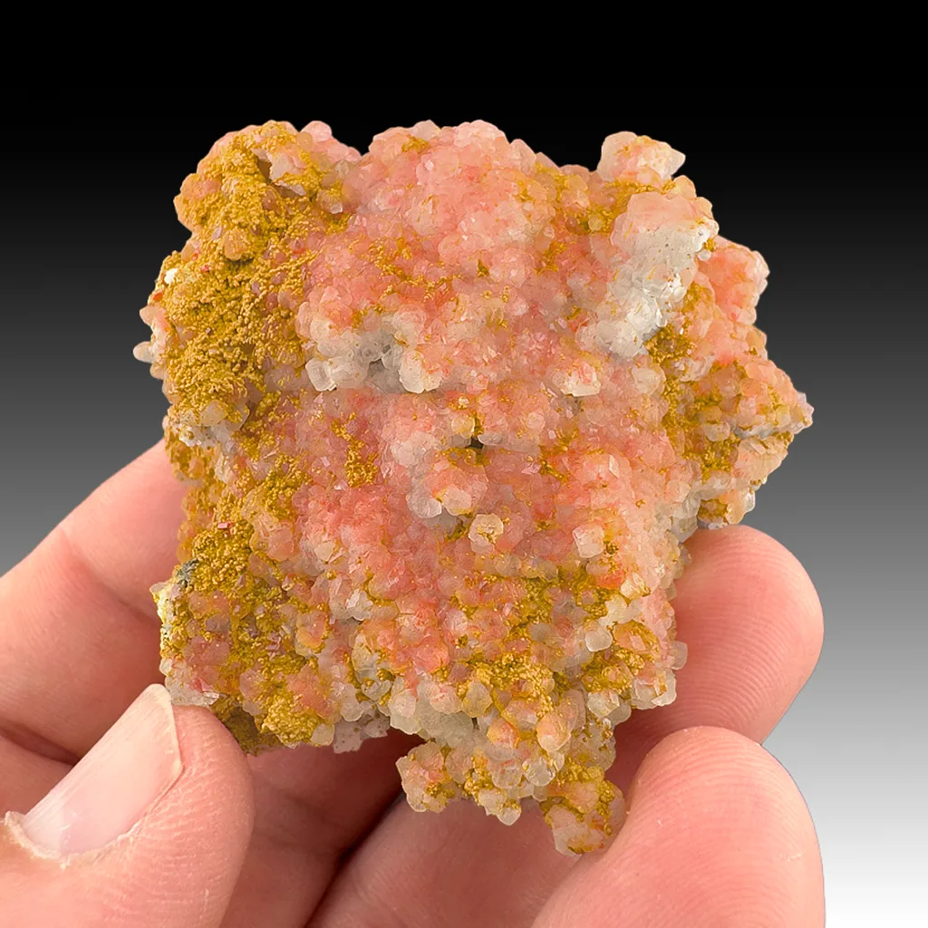 Calcite with Realgar image