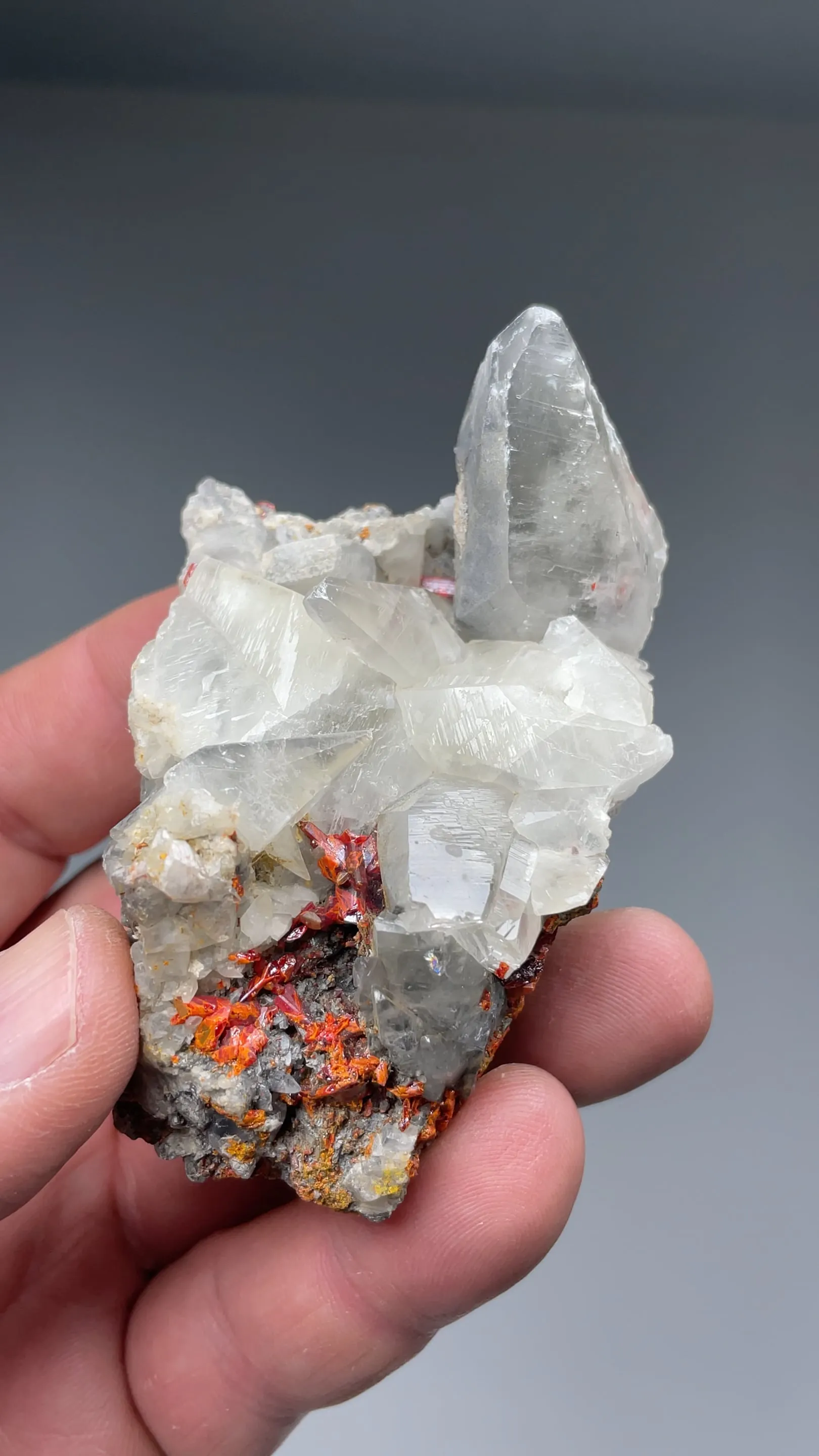 Calcite with Realgar - image 2