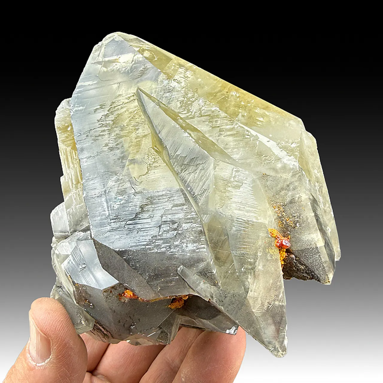 Calcite with Realgar - image 1