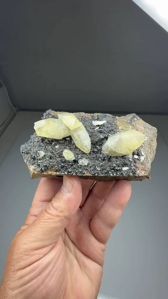Calcite with Sphalerite - image 2