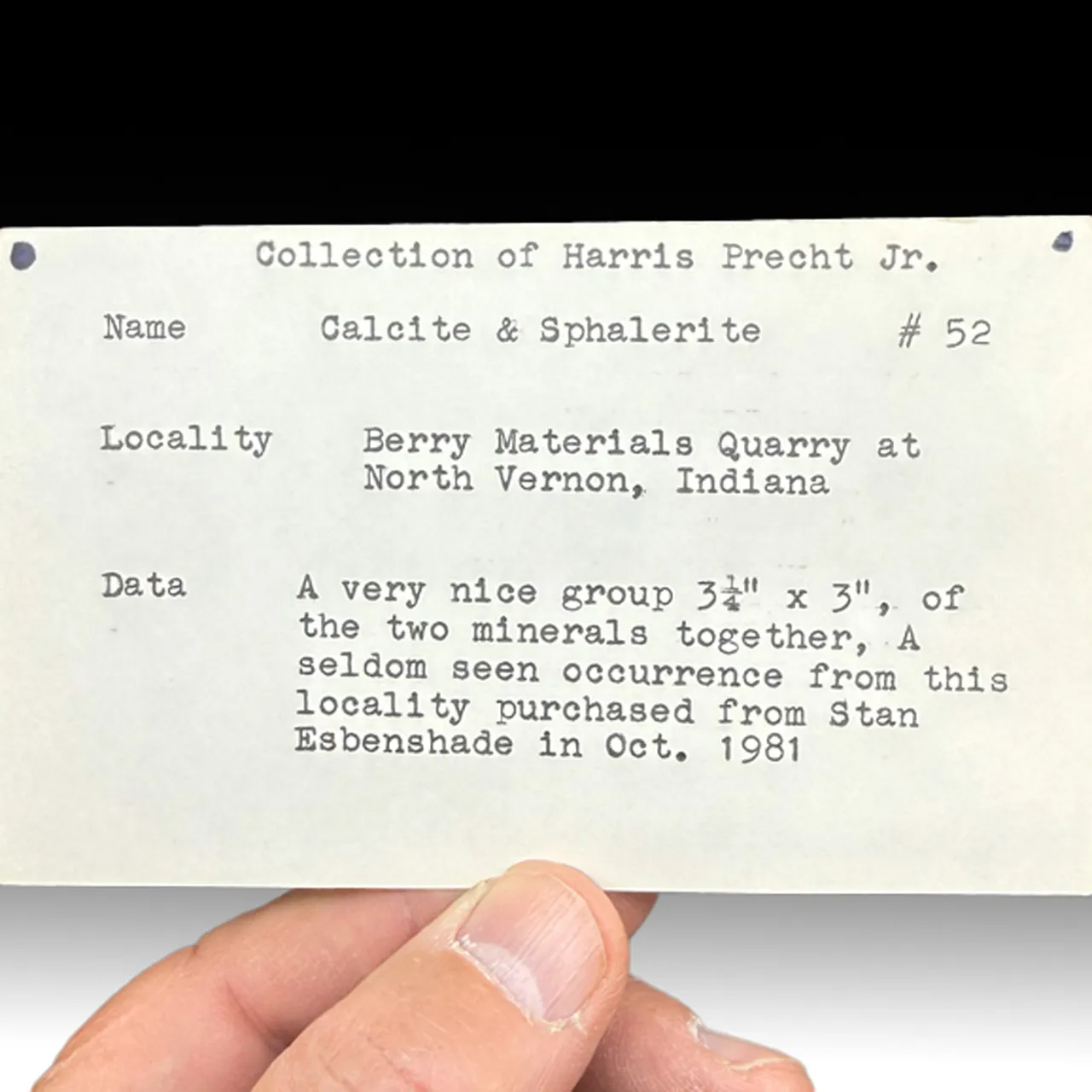 Calcite with Sphalerite - image 2