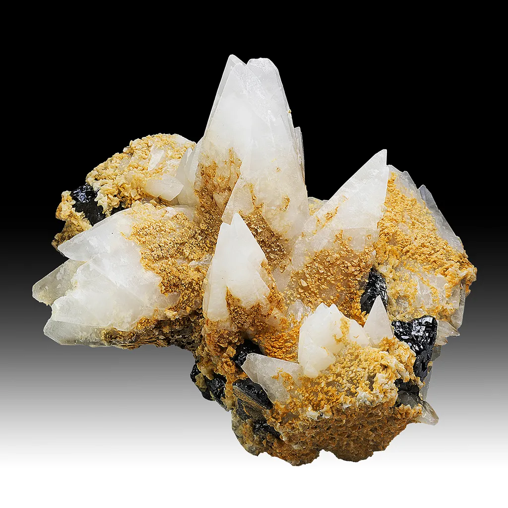 Calcite with Sphalerite, Dolomite image
