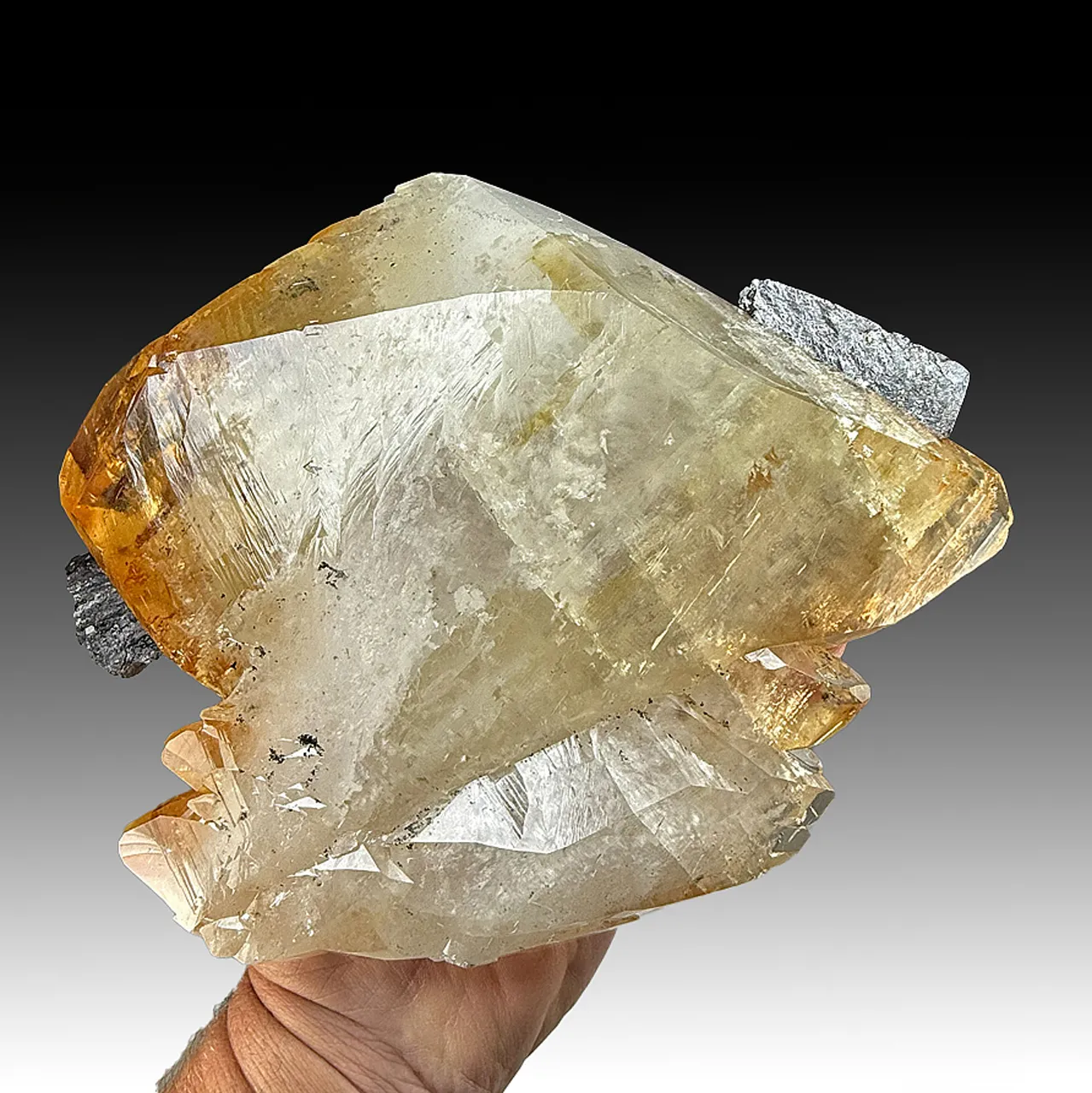 Calcite with Sphalerite, Fluorite - image 1