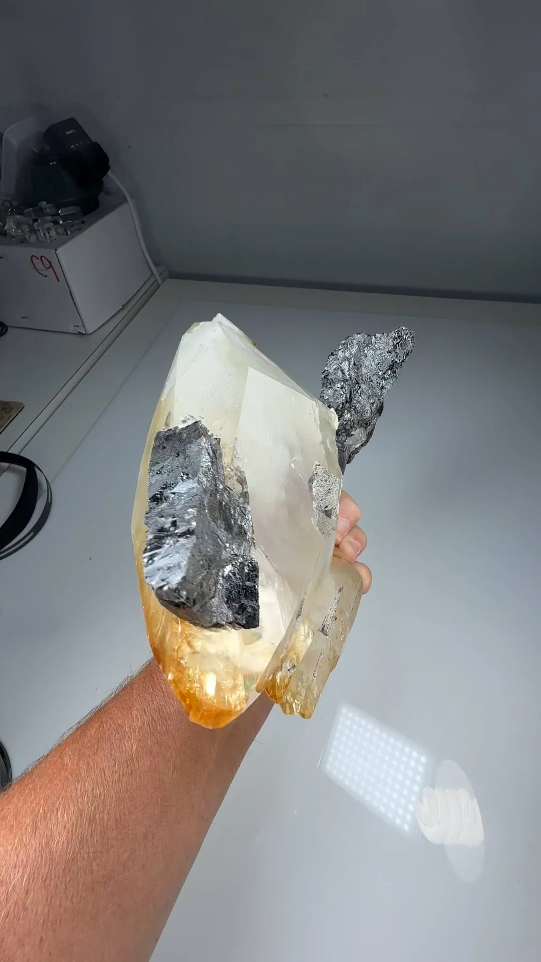 Calcite with Sphalerite, Fluorite - image 2