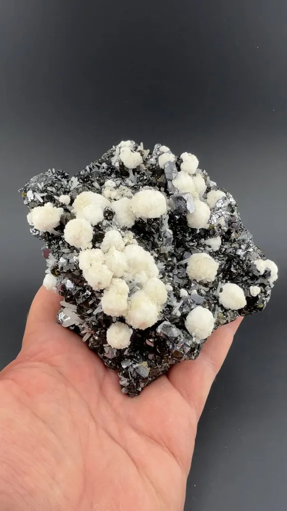 Calcite with Sphalerite, Galena image