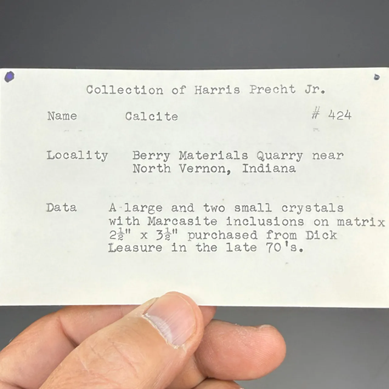 Calcite with Sphalerite inclusions - image 2