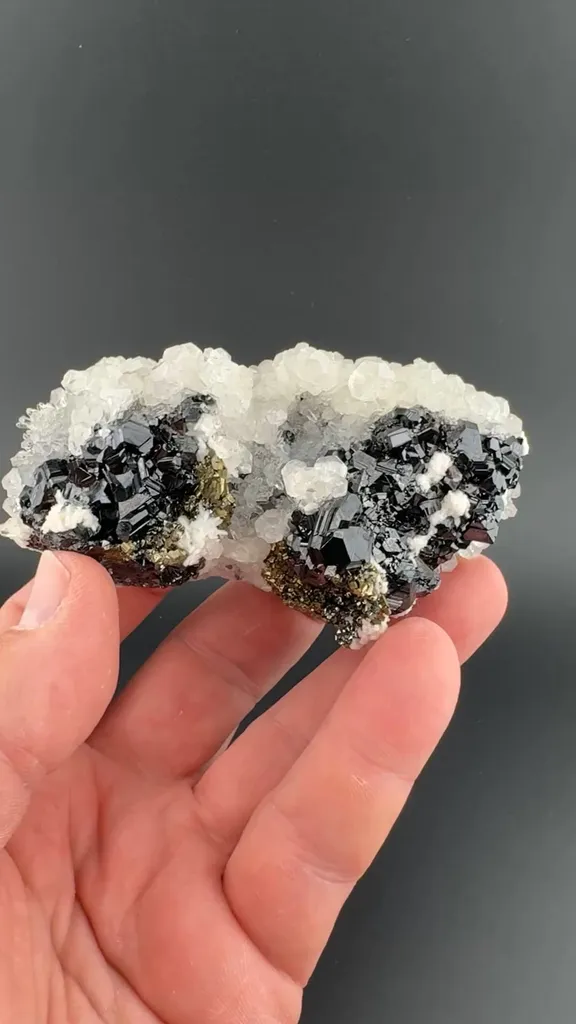 Calcite with Sphalerite, Pyrite - image 1