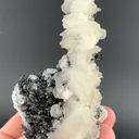 Calcite with Sphalerite, Quartz - image 2