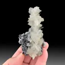 Calcite with Sphalerite, Quartz - image 1