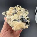 Calcite with Sphalerite, Quartz - image 1