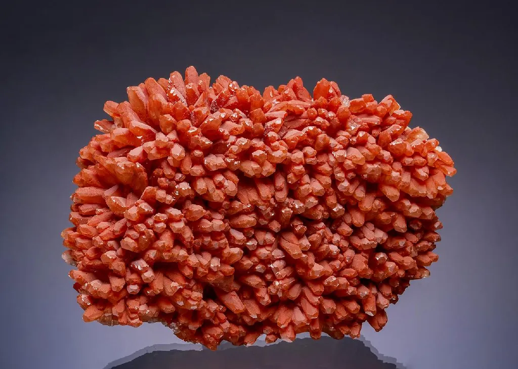 Calcite with Sphalerite with NATIVE Copper