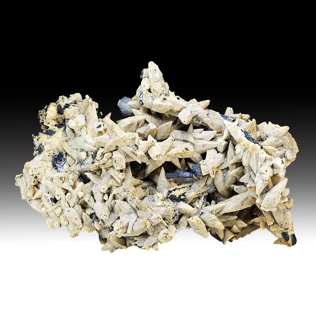 Calcite with Stibnite image