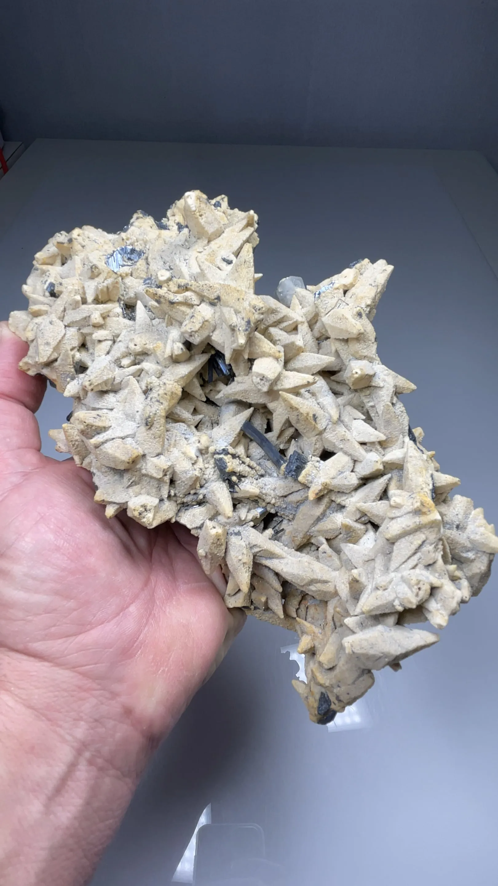 Calcite with Stibnite - image 2