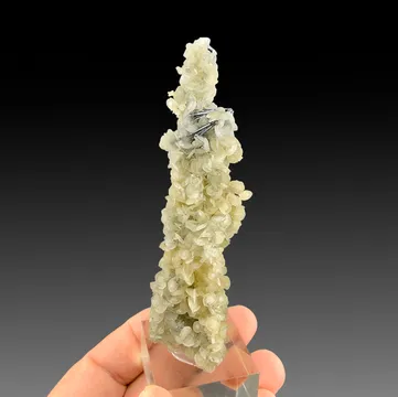 Calcite with Stibnite